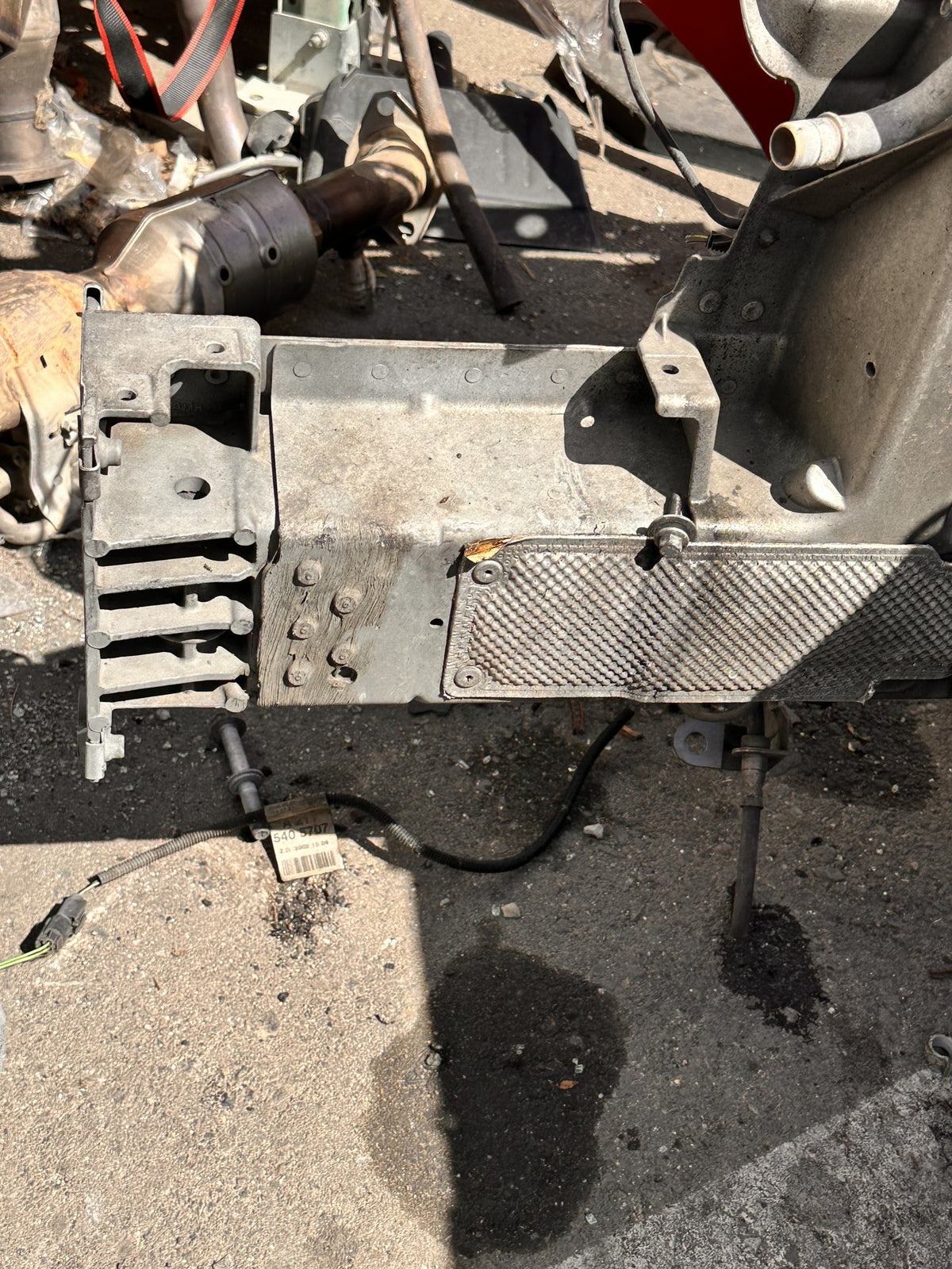 2013-2021 Land Rover Range Rover L405 Front Right Body Frame Apron Cut Off OEM