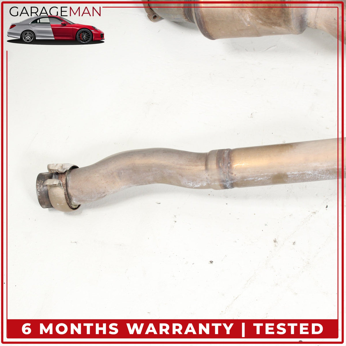 2012-2018 Mercedes CLS63 E63 AMG Exhaust Muffler Resonator Pipe Set OEM