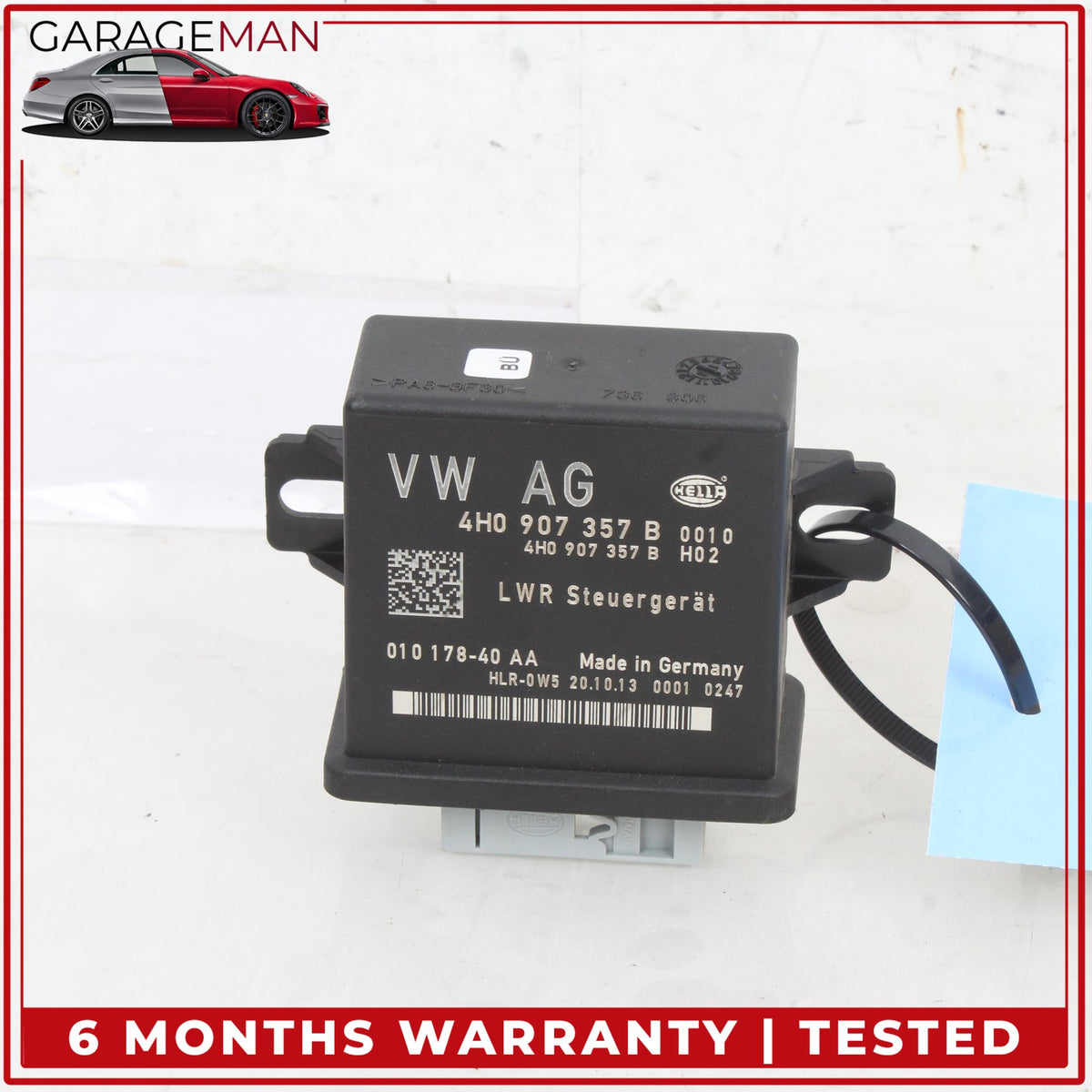 2012-2018 Audi A6 A7 Head Light Head Lamp Range Control Module 4H0907357B OEM