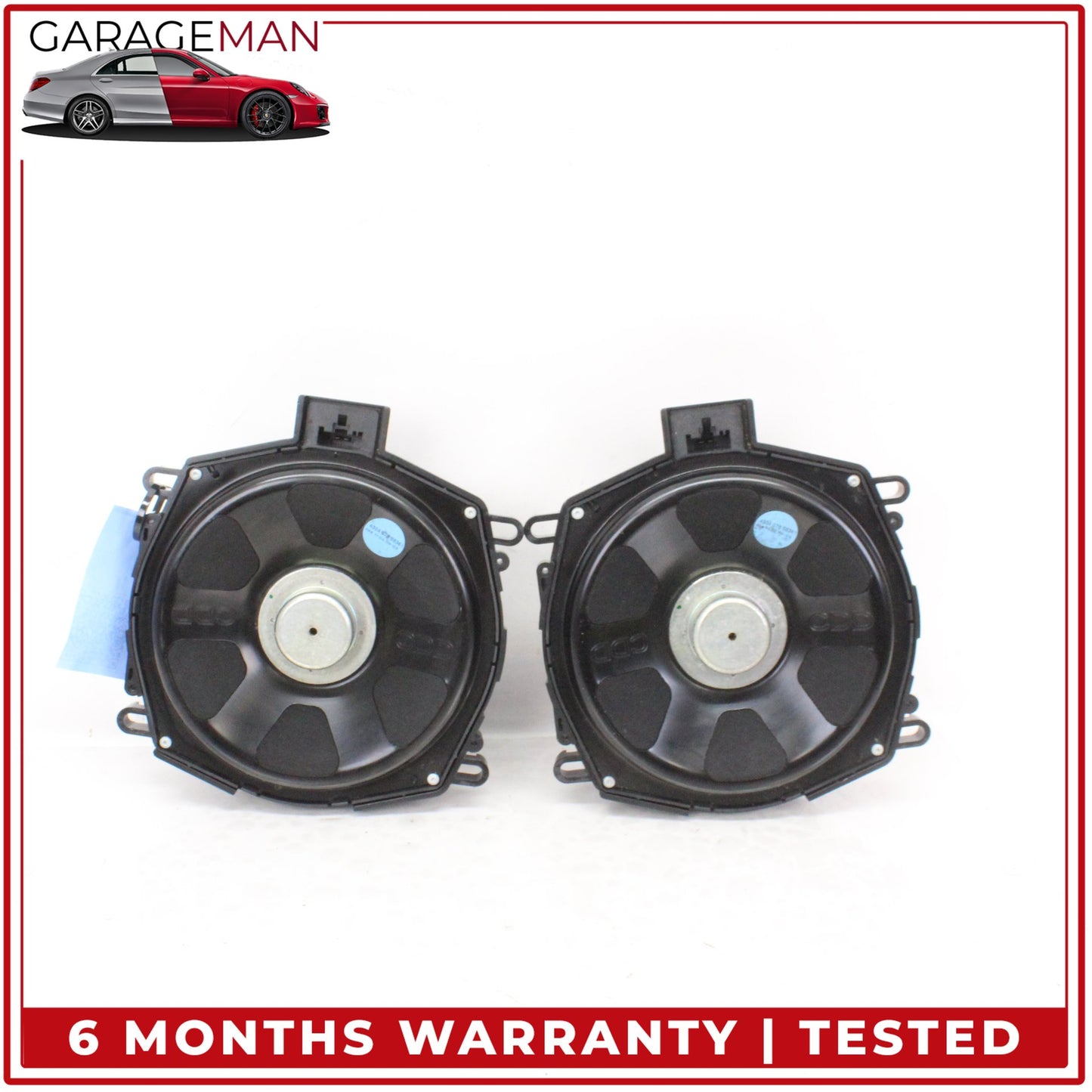 2007-2013 BMW X5 E70 Front Left and Right Underseat Audio Subwoofer Speaker OEM