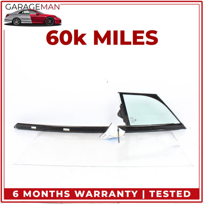 2014-2021 BMW i3 I01 RWD Front Left Side Door Corner Window Glass 7289041 OEM