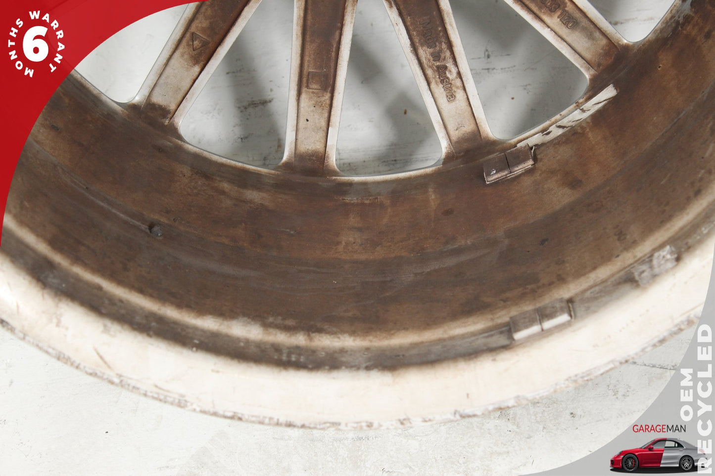 2008-2012 Mercedes R230 SL600 Rear Wheel Rim 14 Spoke 9.5JX18H2 ET33 2304013802
