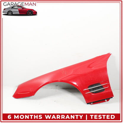 2003-2008 Mercedes R230 SL500 Front Left Side Fender Panel Fire Opal Red OEM