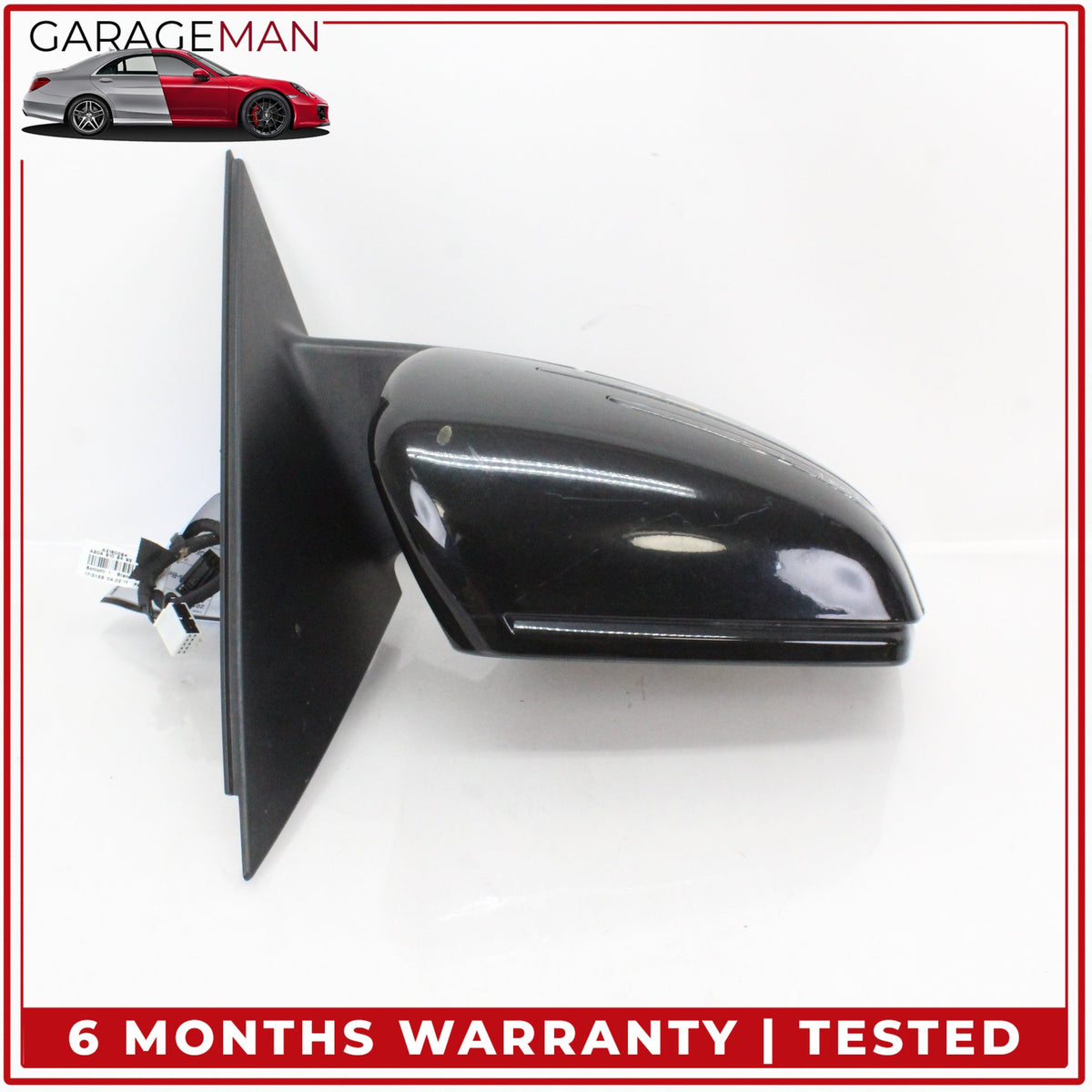2012-2014 Mercedes W204 C250 W204 Front Right Door Rear View Mirror Black OEM