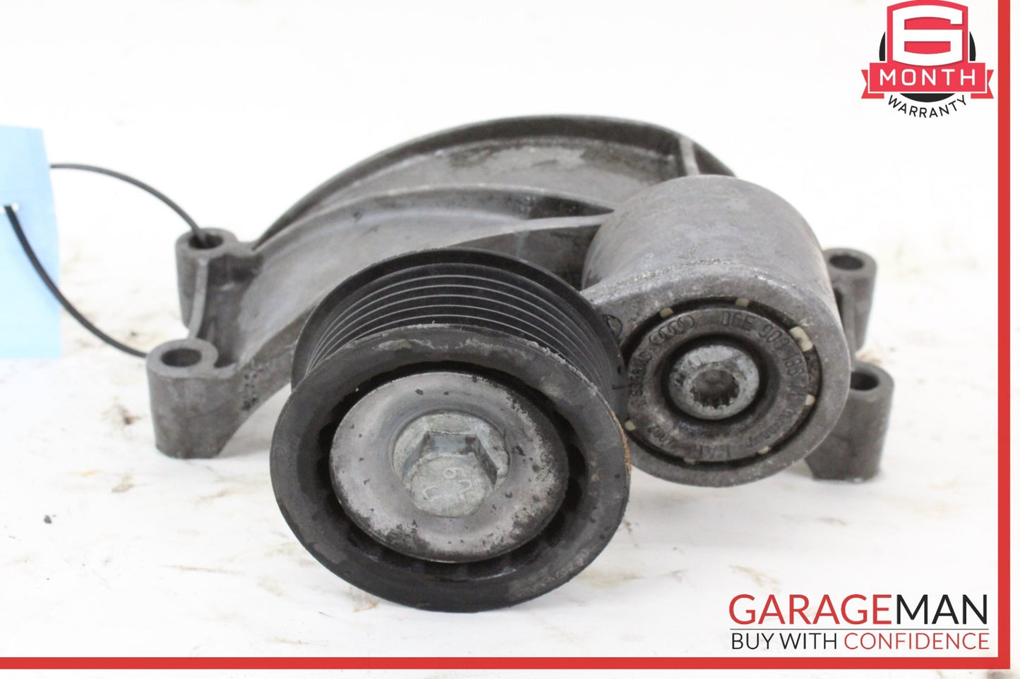 2009-2017 Audi A6 C7 Engine Alternator Support Bracket w/ Pulley 06E903143D OEM