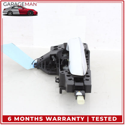 2011-2018 Audi A8 S8 Rear Right Exterior Door Handle Glacier White Metallic OEM