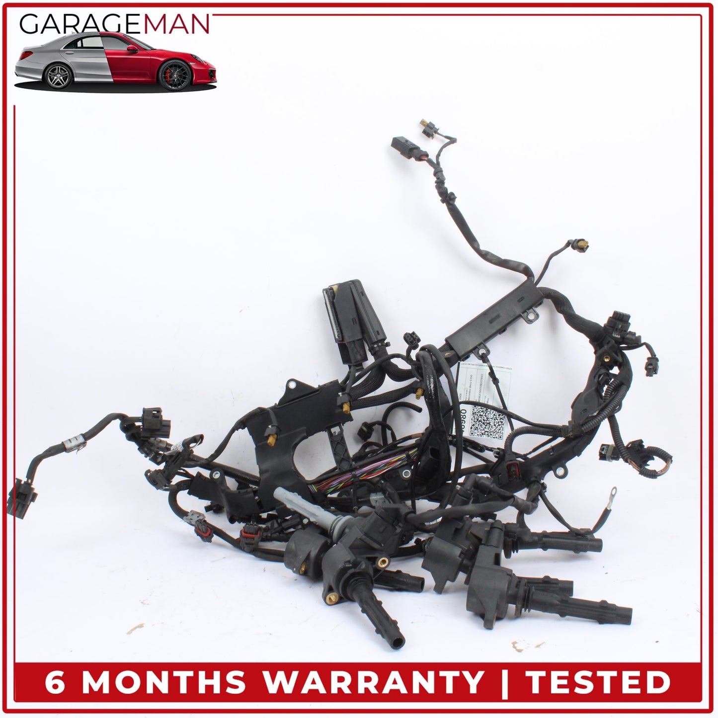 2006-2009 Mercedes W211 E350 M272 Engine Motor Wiring Wire Harness OEM