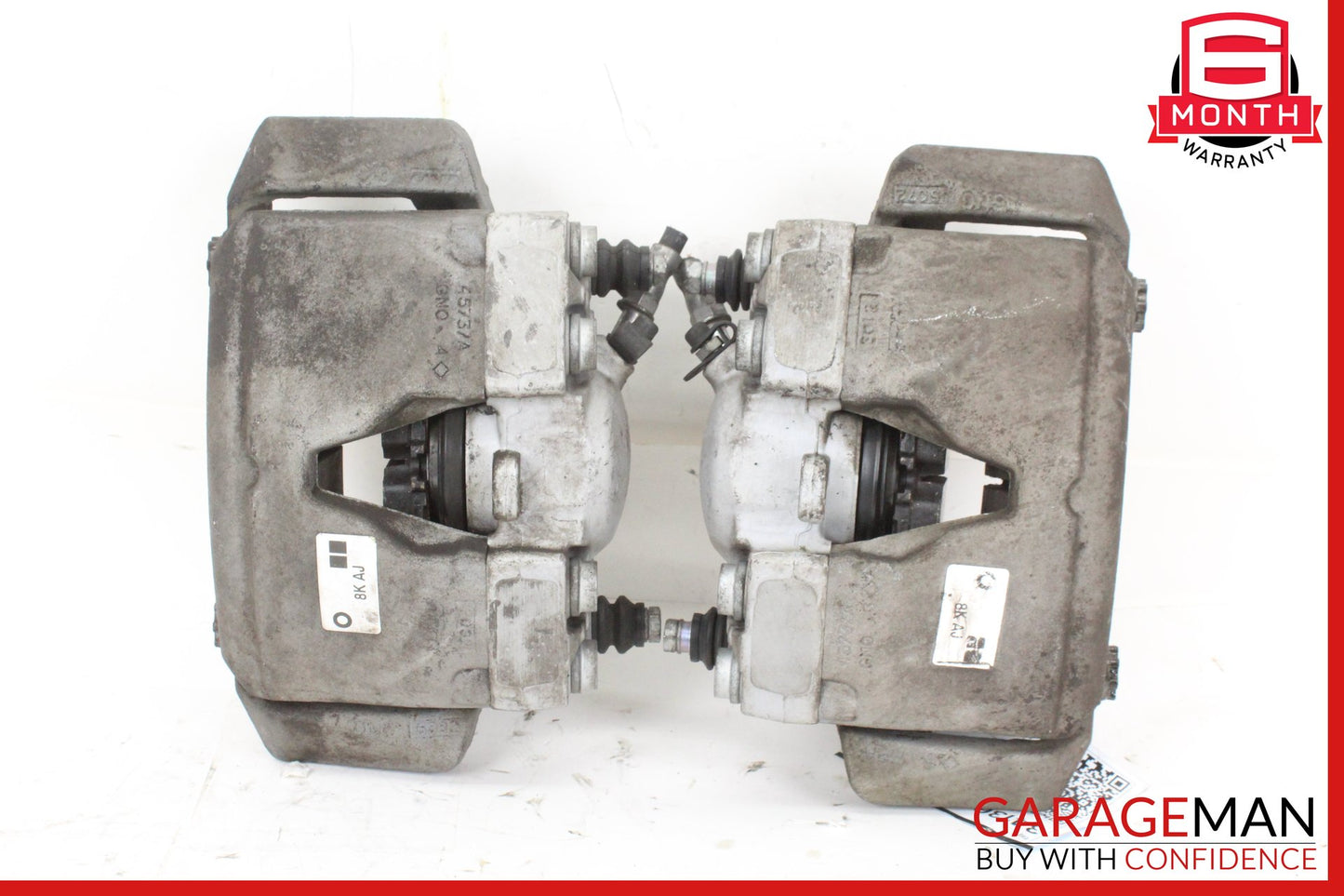 2009-2016 Audi A5 8T Front Left and Right Side Brake Caliper Set 8K0106AJ OEM