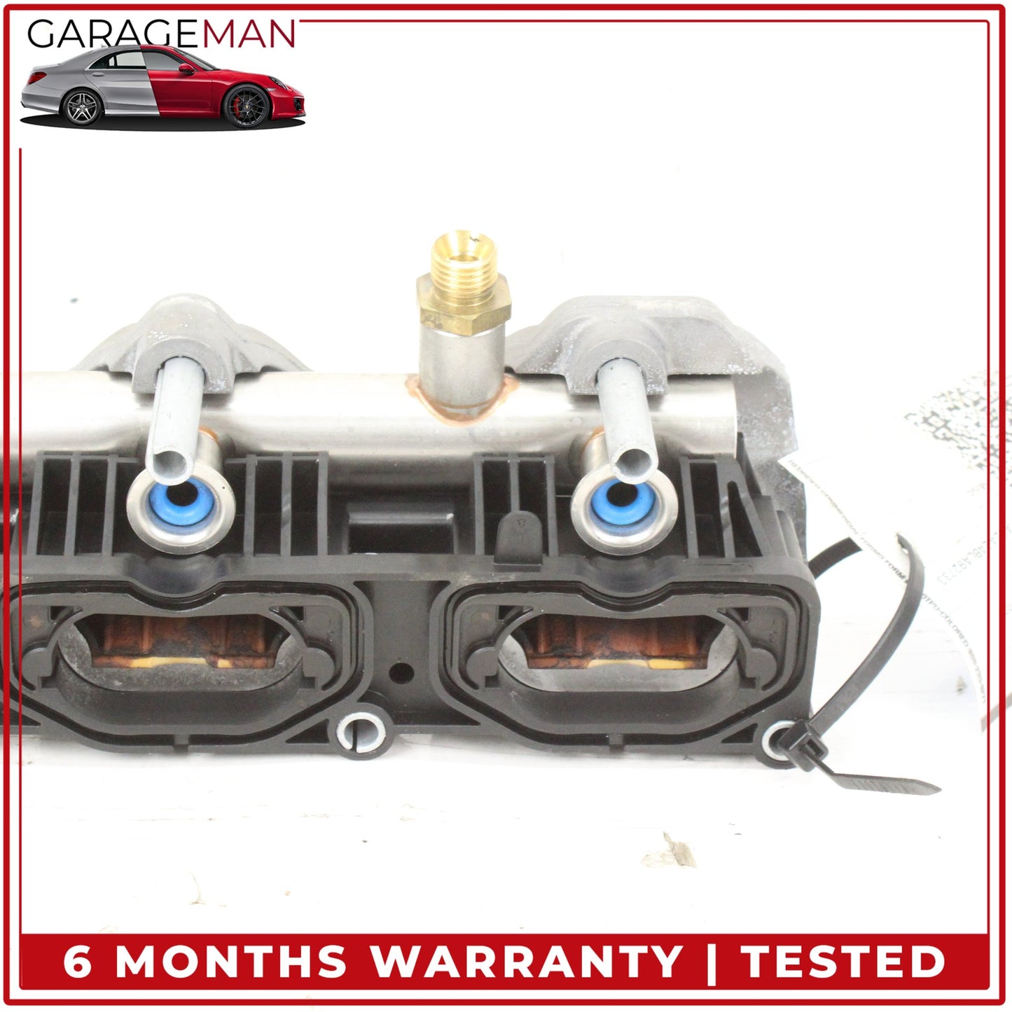 2011-2018 Porsche Cayenne 958 Audi Q7 Right Lower Intake Manifold w/ Bracket OEM