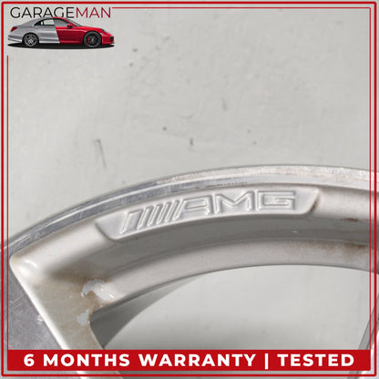 2012-2015 Mercedes W204 C250 Rear 7 Spoke Wheel Rim 8.5JX18H2ET54 2044019902 OEM