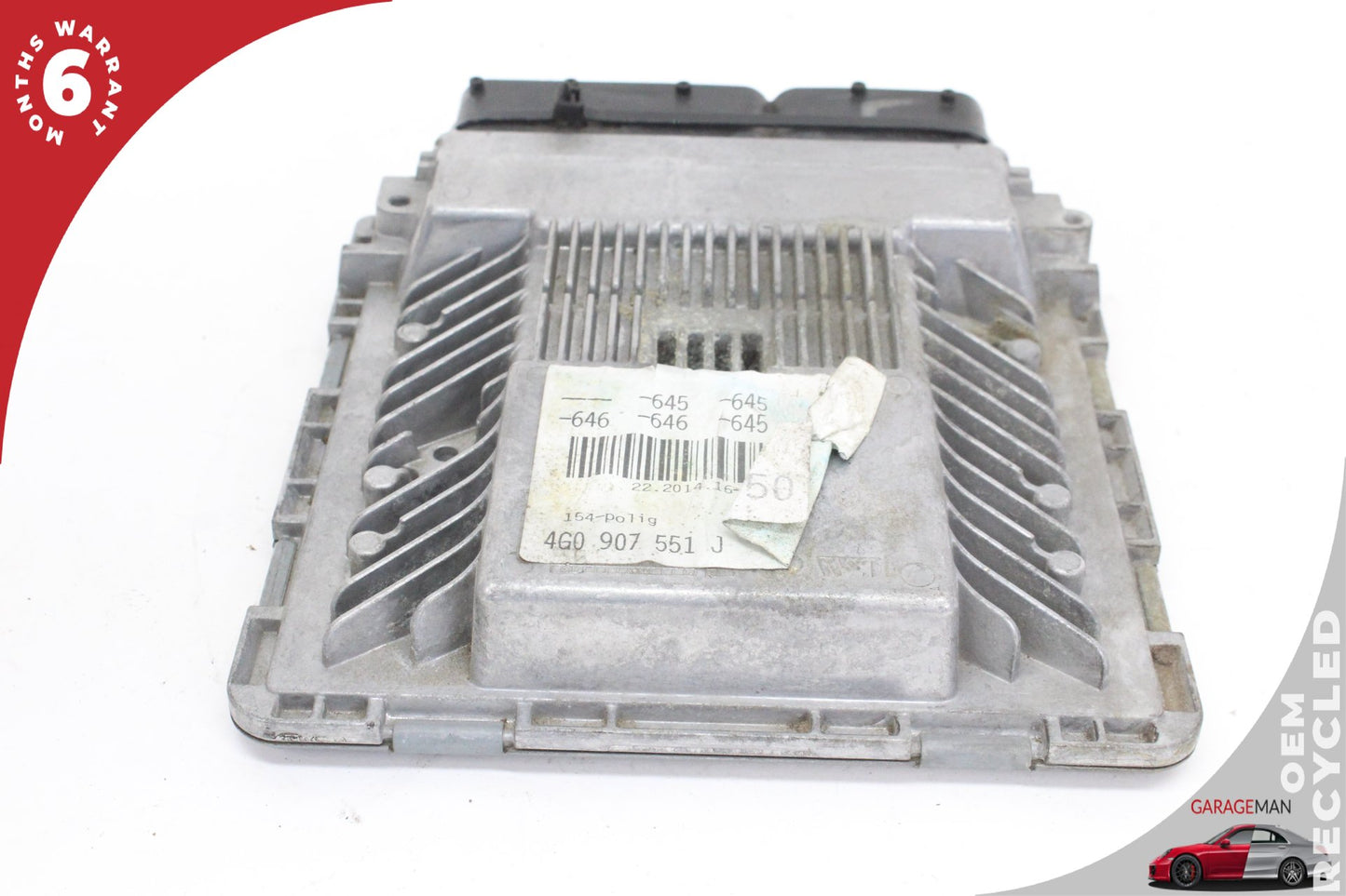 2014-2015 Audi A6 A7 3.0L Engine Computer Control Module Unit 4G0907551J OEM