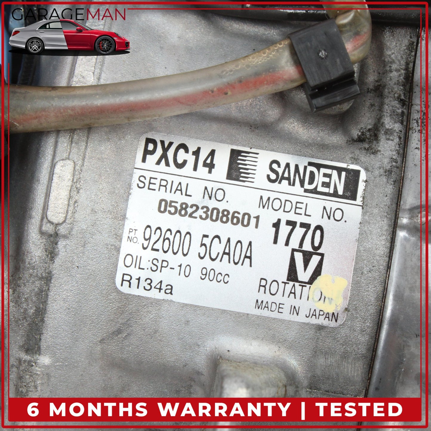 2016-2017 Infiniti Q50 Q60 AC A/C Air Conditioning Compressor 926005CA0A OEM