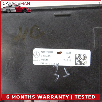 2015-2018 Mercedes W205 C300 Front and Rear Side Door Trim Panel Set of 4 OEM