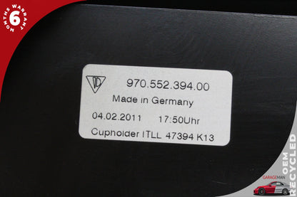 2010-2016 Porsche Panamera 970 Front Dual Cupholder Cup Holder 97055239400 OEM