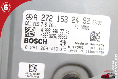 2008-2011 Mercedes W204 C300 ECU ECM Engine Computer Control Module Unit OEM