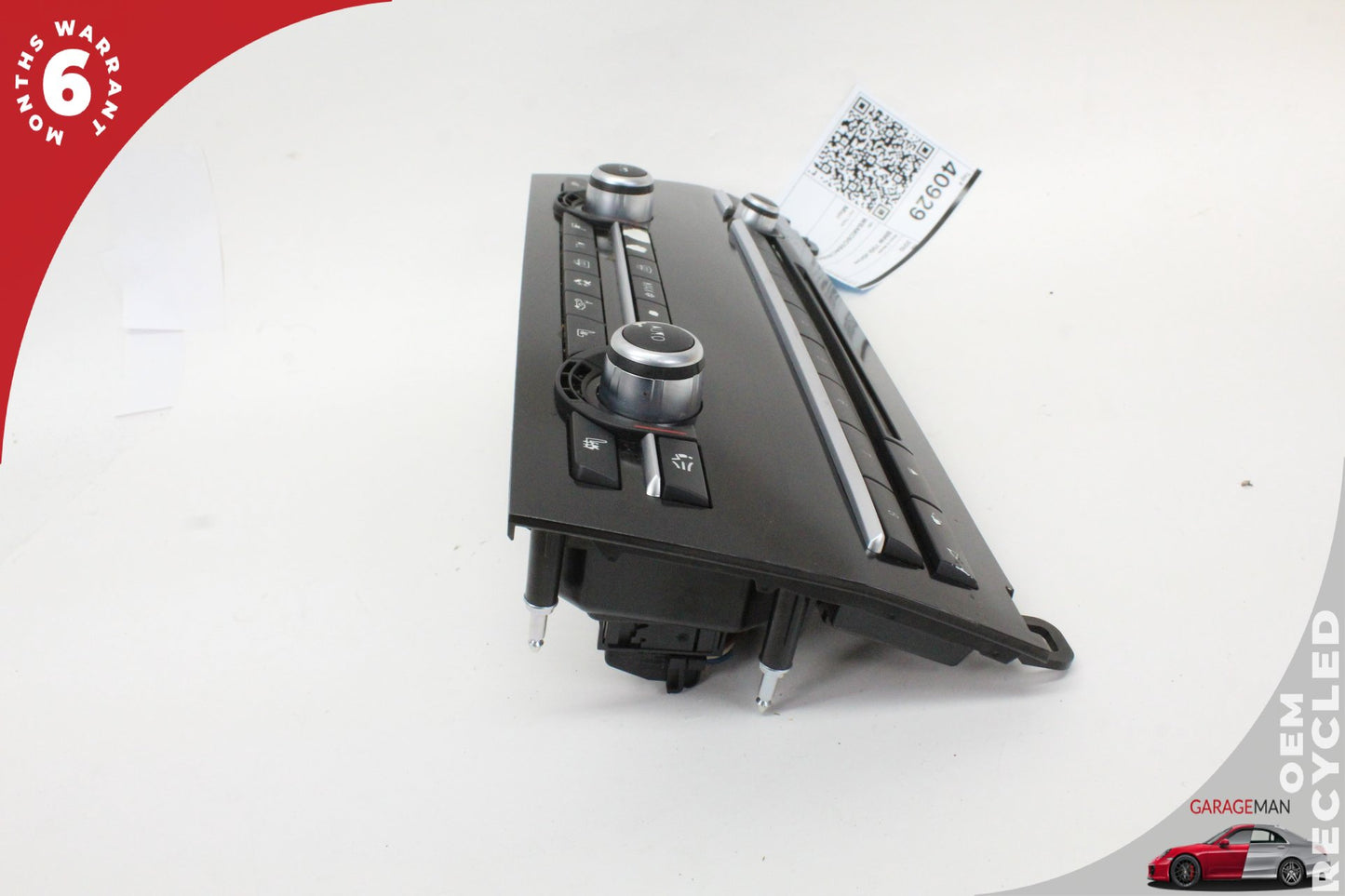 2009-2012 BMW 750i Front AC Temperature Climate Control Switch Panel 9229821 OEM