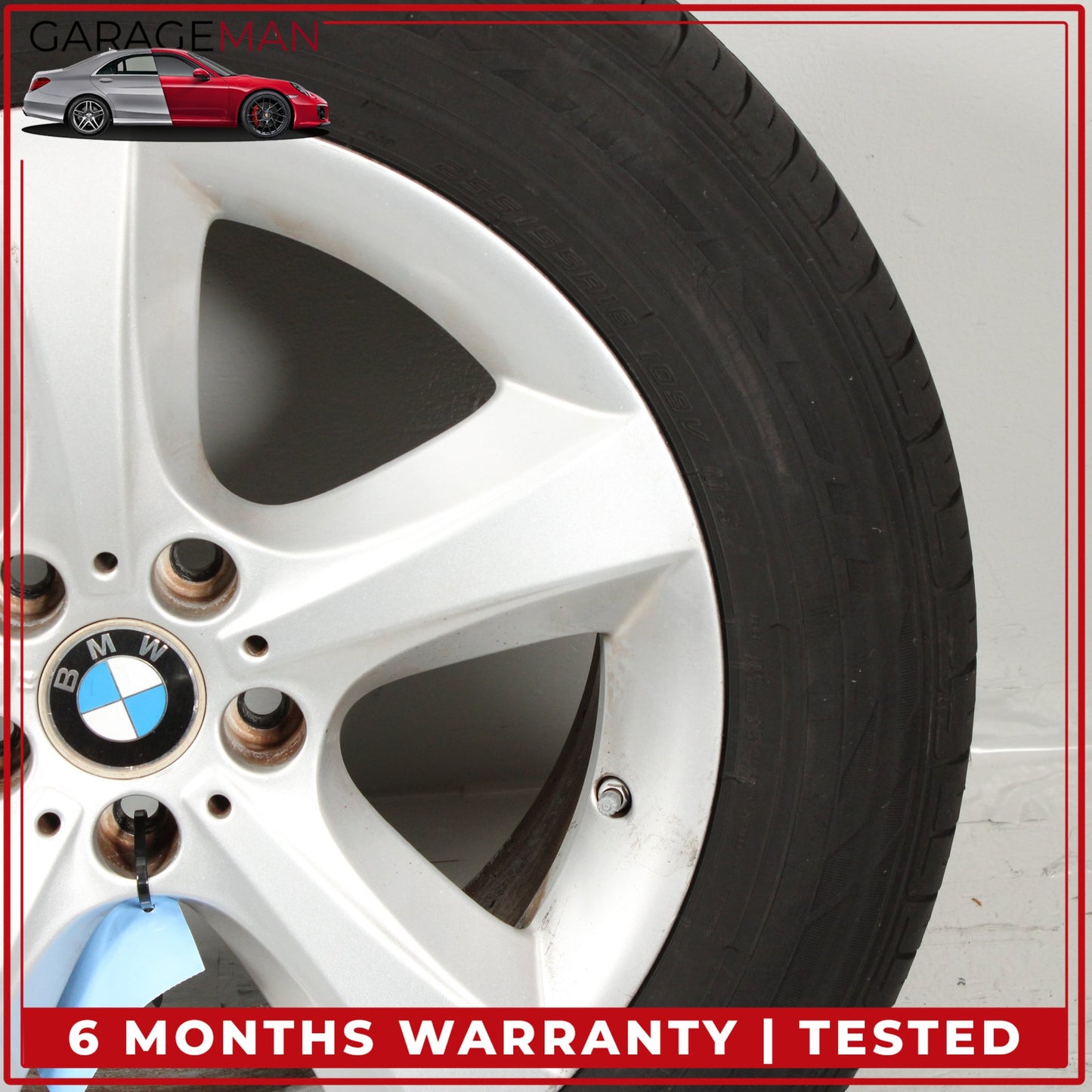 2007-2013 BMW X5 E70 Front or Rear Wheel Rim w/ Tire 8.5JX18EH2 IS46 6772243 OEM