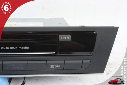 2012-2018 Audi A6 A7 Front Dash Audio Radio Receiver Player 4G0035746F OEM