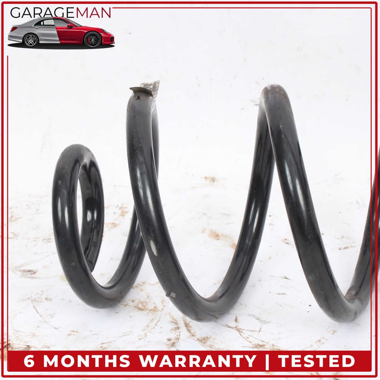 2015-2018 Porsche Macan 95B SUV Rear Left and Right Side Coil Spring Set OEM