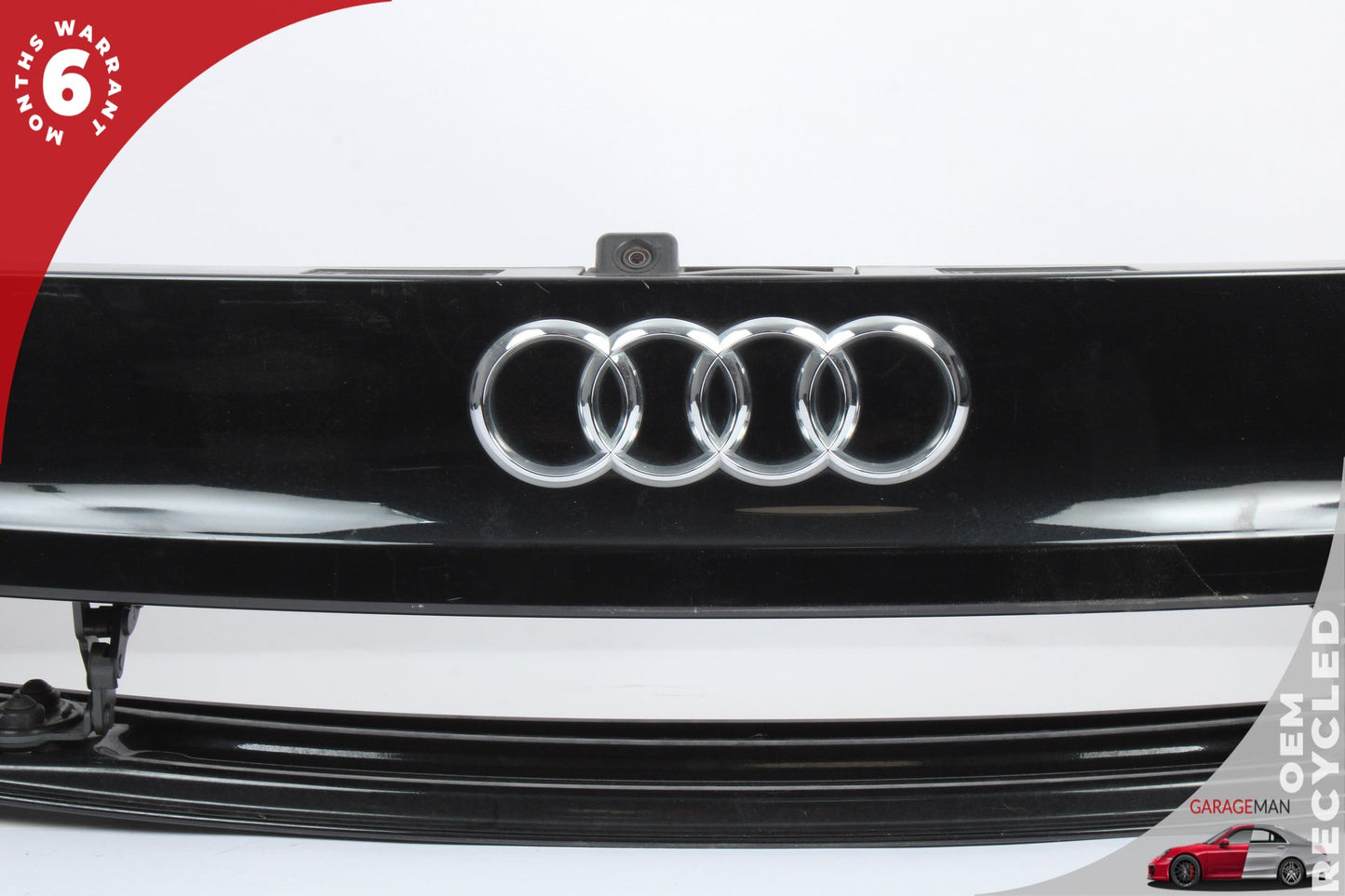 2012-2018 Audi A7 Rear Tailgate Trunk Lid Spoiler Assembly Black 4G8827086D OEM