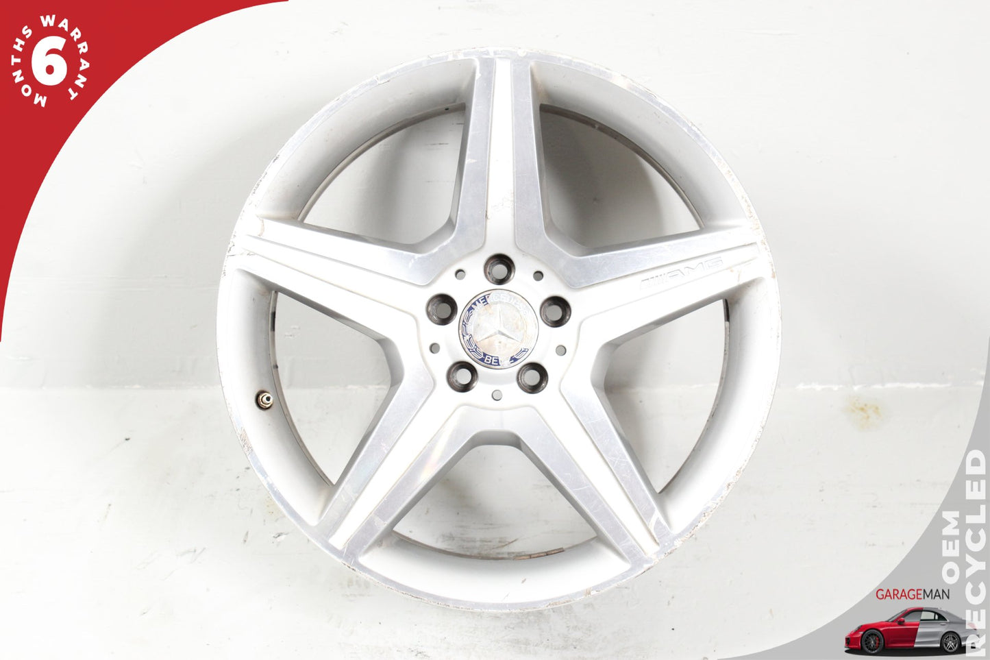 2010-2012 Mercedes W221 S550 CL550 Rear Wheel Rim 9.5JX19H2 ET43 2214016102 OEM