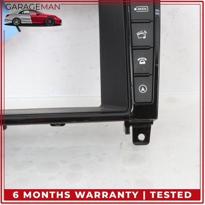 2016-2024 Jaguar F-Type X152 Front Dash Display Screen Trim w/ Switches OEM