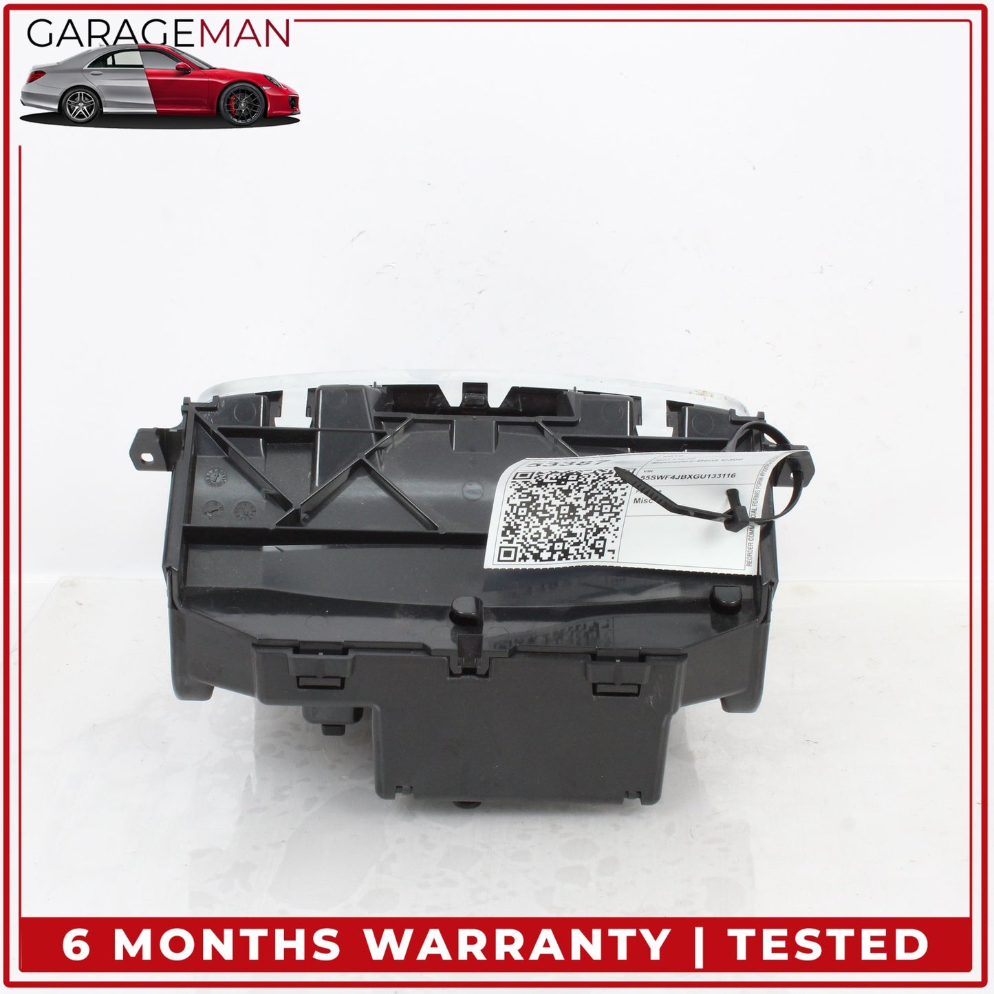 2015-2018 Mercedes W205 C300 Front Center Console Ashtray Compartment Black OEM