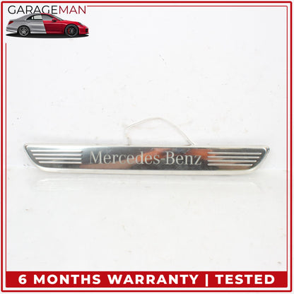 2015-2023 Mercedes W205 C300 Front Left and Right Door Sill Scuff Plates OEM