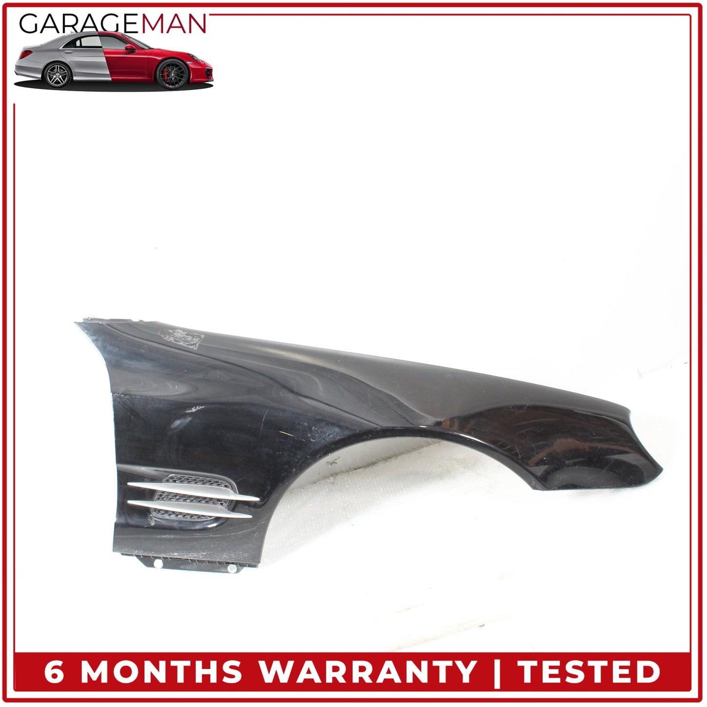 2003-2008 Mercedes R230 SL500 Front Right Side Fender Wing Panel Black OEM