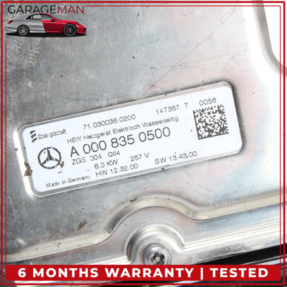 2014-2019 Mercedes W242 B Electric Drive Battery Cooling Heat Exchanger OEM