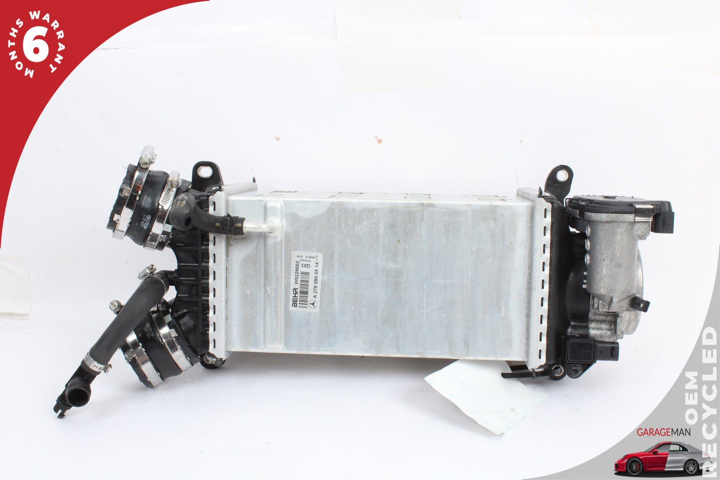 2015 Mercedes-Benz GL550 X166 - Air Intake Manifold Distributor Engine Intercooler Radiator PN: 2780900514