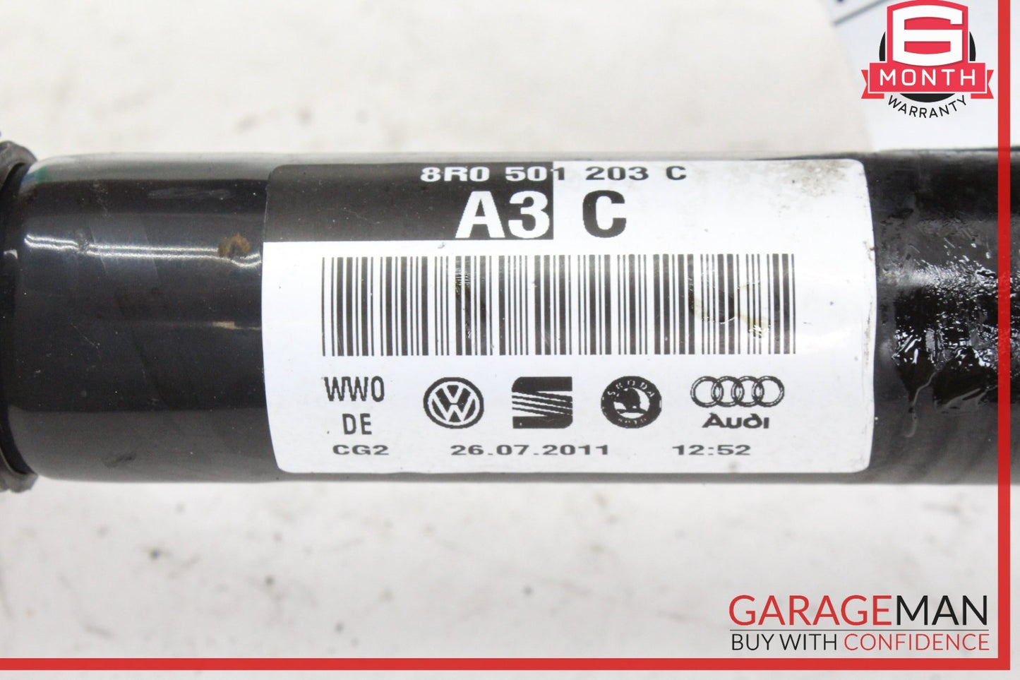 2012-2018 Audi A6 A7 Rear Left or Rear Right Side CV Axle Shaft 8R0501203C OEM
