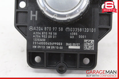 2012-2015 Mercedes W204 C250 Multimedia Control Knob Switch 2048709758 OEM