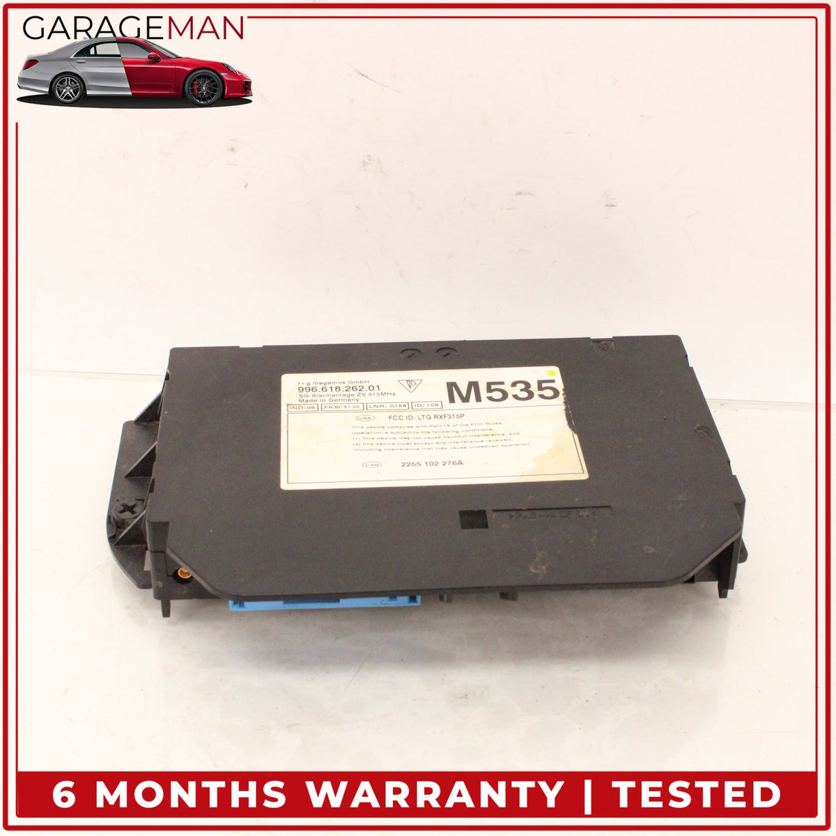 1999-2001 Porsche 911 Engine ECU Immobilizer Module w/ Ignition Lock Housing OEM