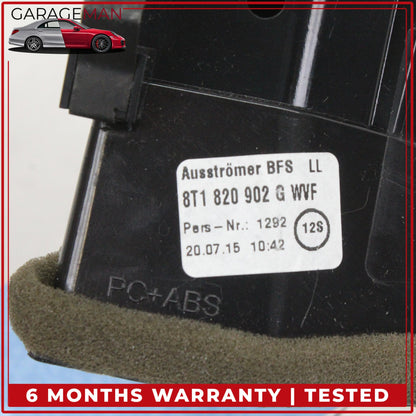 2013-2017 Audi A4 S4 A5 S5 Front Right Side Dash AC A/C Air Vent 8T1820902G OEM