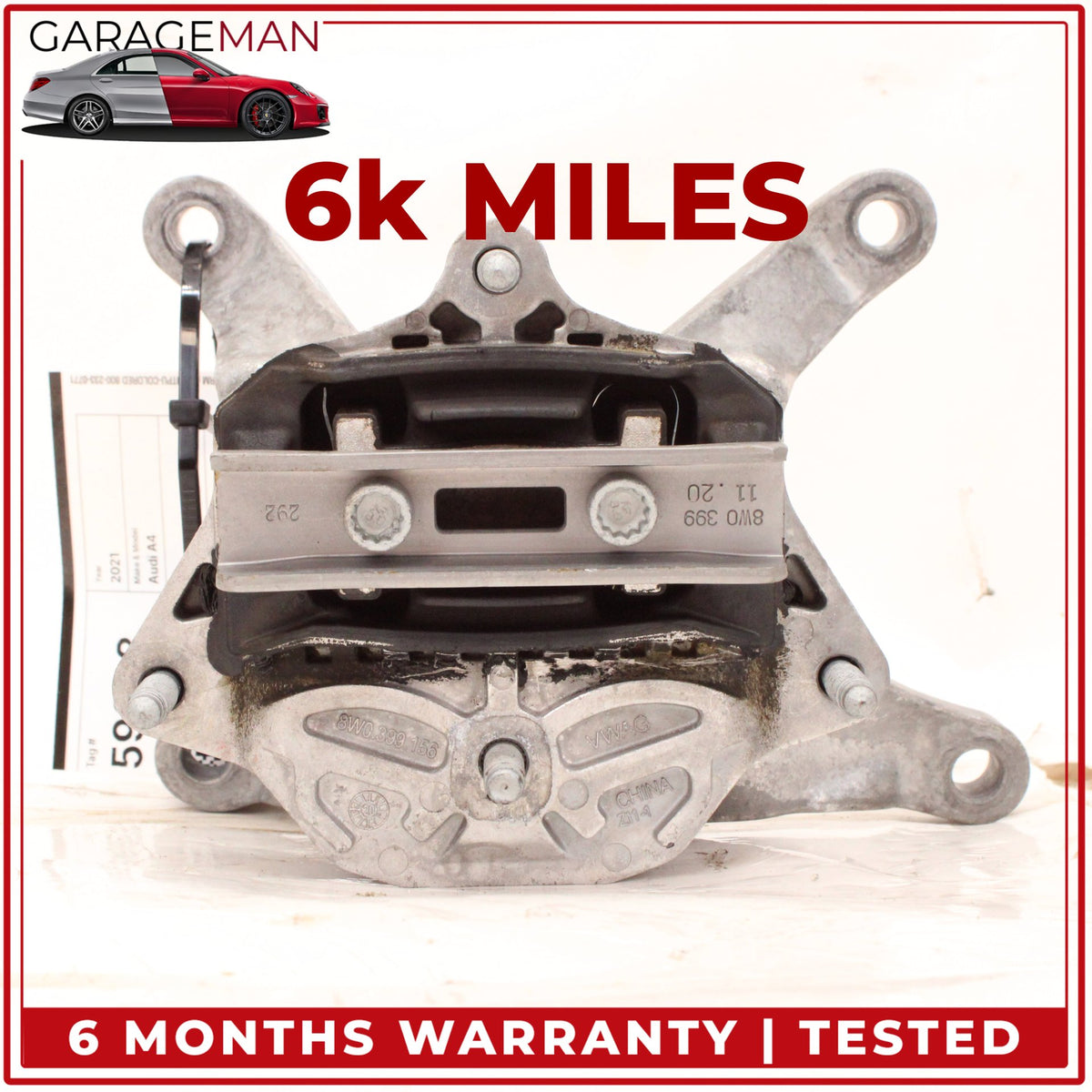 2017-2025 Audi A4 Automatic Transmission Mount Support Bracket 8W0399156 OEM
