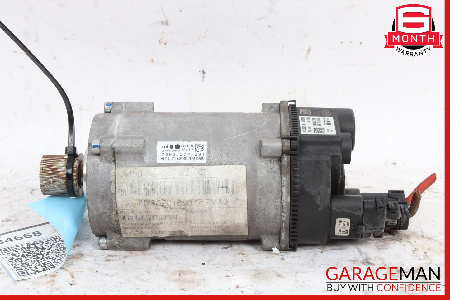 2014-2016 Porsche Cayman 981 Sedan Electric Power Steering Rack Motor 7802277291