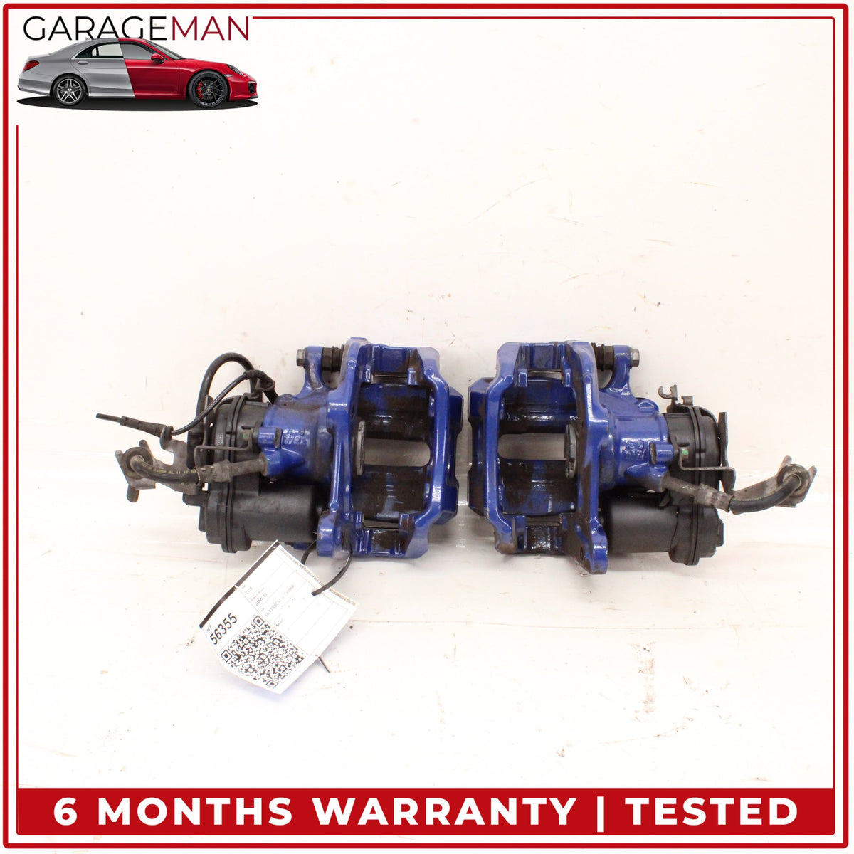 2018-2024 BMW X3 M40i G01 Rear Brake Calipers Blue (set of 2) OEM