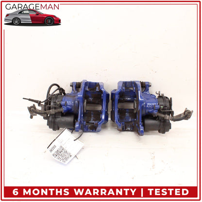 2018-2024 BMW X3 M40i G01 Rear Brake Calipers Blue (set of 2) OEM