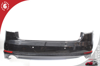 2017-2019 Audi A4 Sedan Rear Bumper Cover Assembly 8W5807067D OEM