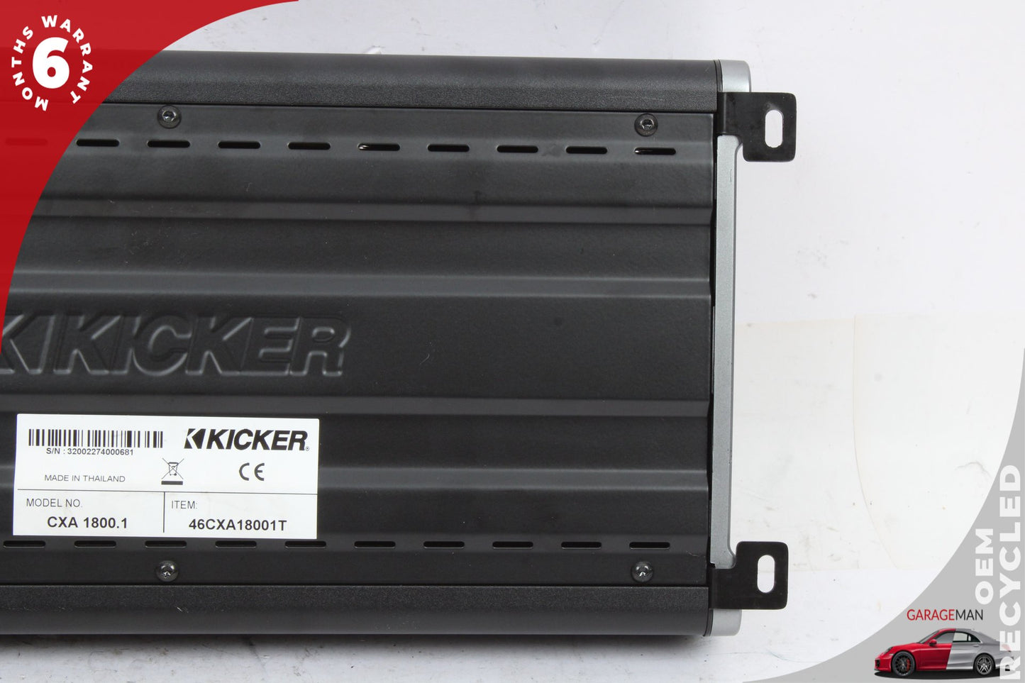 2007-2013 Mercedes-Benz S550 W221 KICKER Audio Amplifier Amp 46CXA18001T