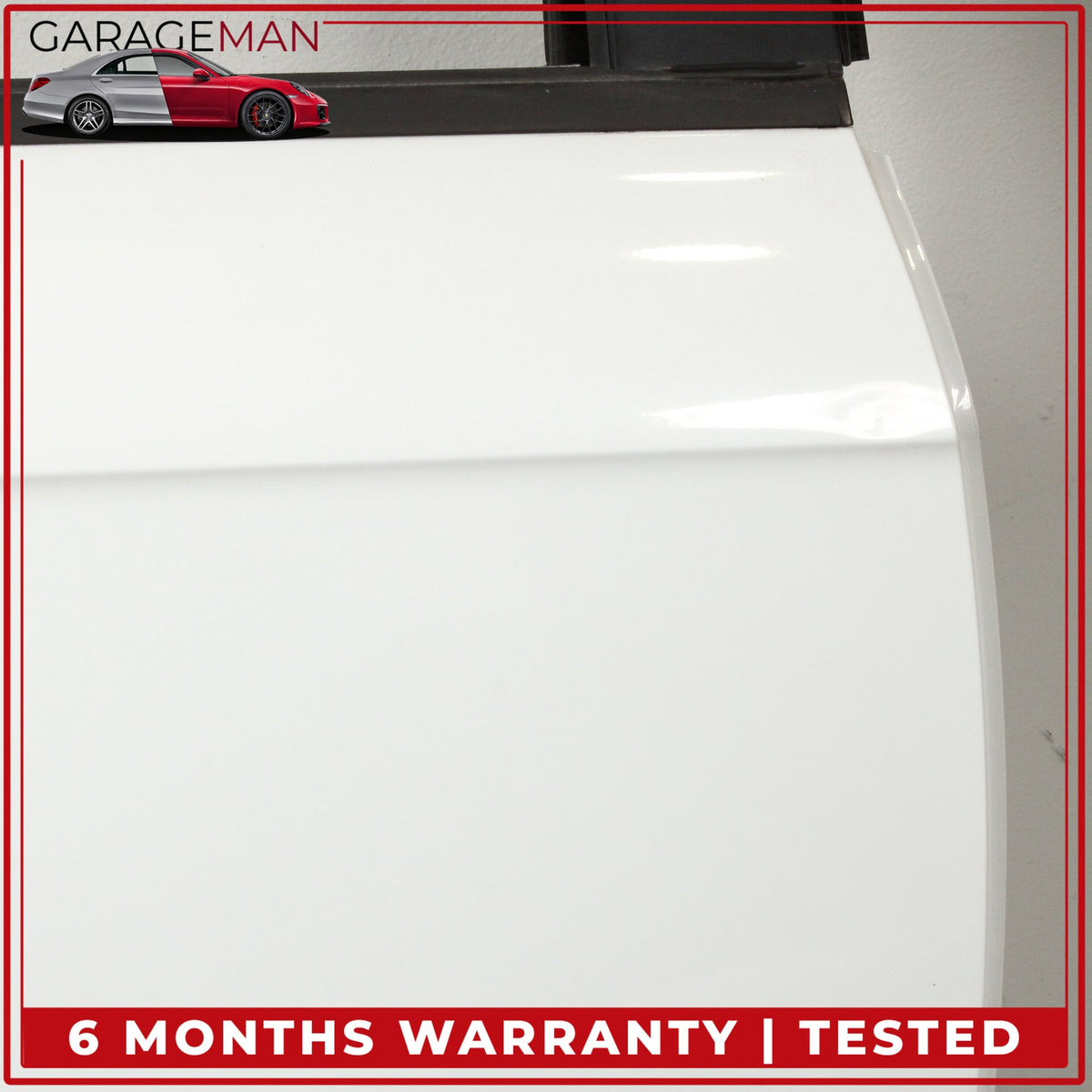 2007-2015 Audi Q7 Rear Right Side Door Shell Glacier White Metallic OEM