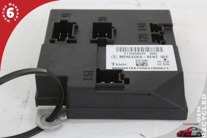 03-11 Mercedes-Benz CLS500 W219 Sedan Body Control Module BCM 2115456532 Genuine
