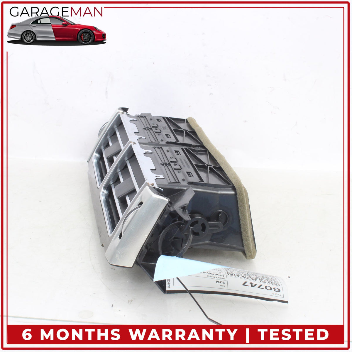 2013-2017 LR Range Rover L405 Front Dash Center AC A/C Air Vent CK5201820AD OEM