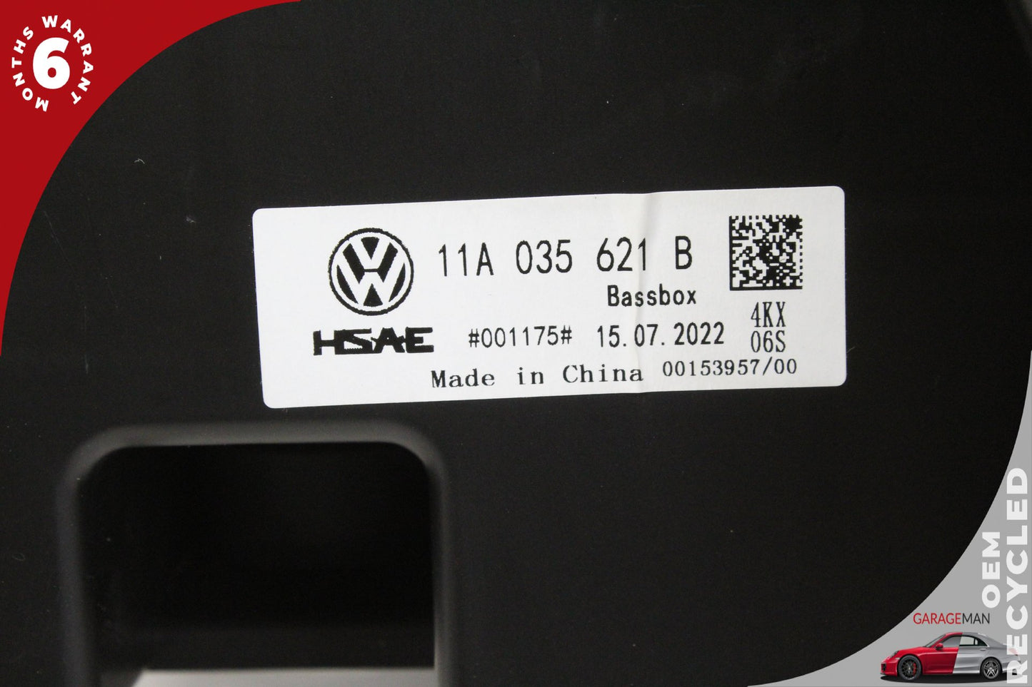 2022-2025 Audi Q4 E-Tron Rear Audio Sound Subwoofer Speaker Box 11A035621B