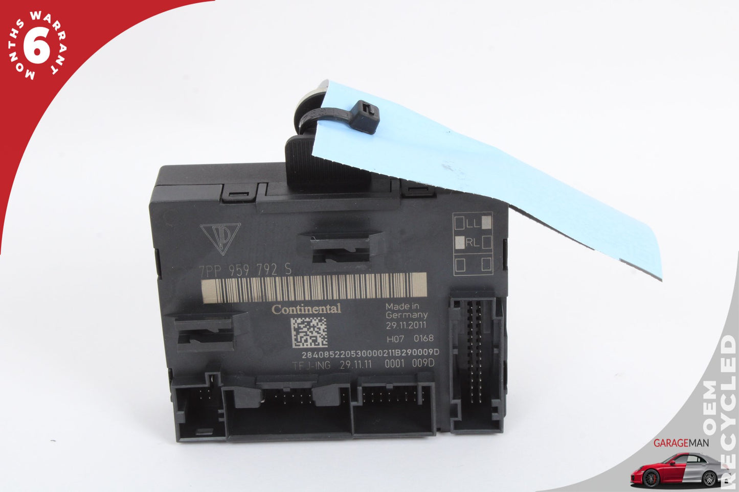 2011-2018 Porsche Cayenne S 958 Front Right Door Control Module 7PP959792S OEM
