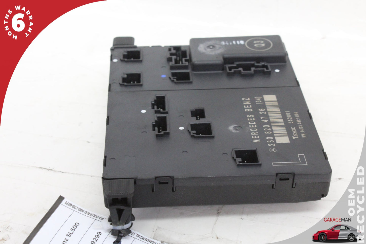 2003-2012 Mercedes R230 SL500 Front Left Door Control Module 2308204726 OEM