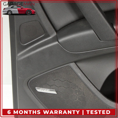 2007-2015 Audi Q7 Rear Right Side Interior Door Trim Panel w/ Sun Shade OEM