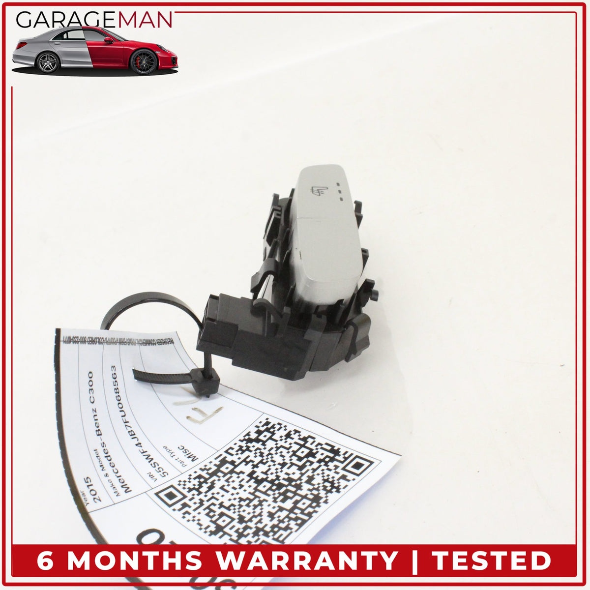 2015-2020 Mercedes W205 C300 Front Left Side Door Seat Heater Switch OEM