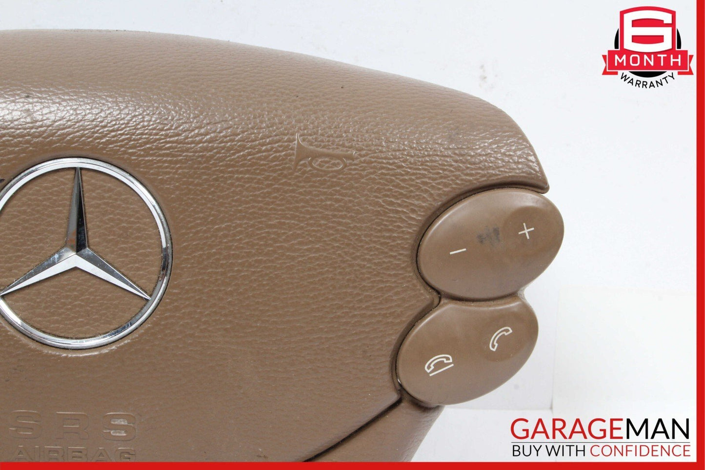 03-12 Mercedes CLK350 E550 SL500 Steering Wheel Airbag Air Bag Assembly Brown